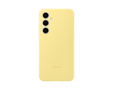 Samsung Silicone Case for Galaxy S24 FE - Yellow